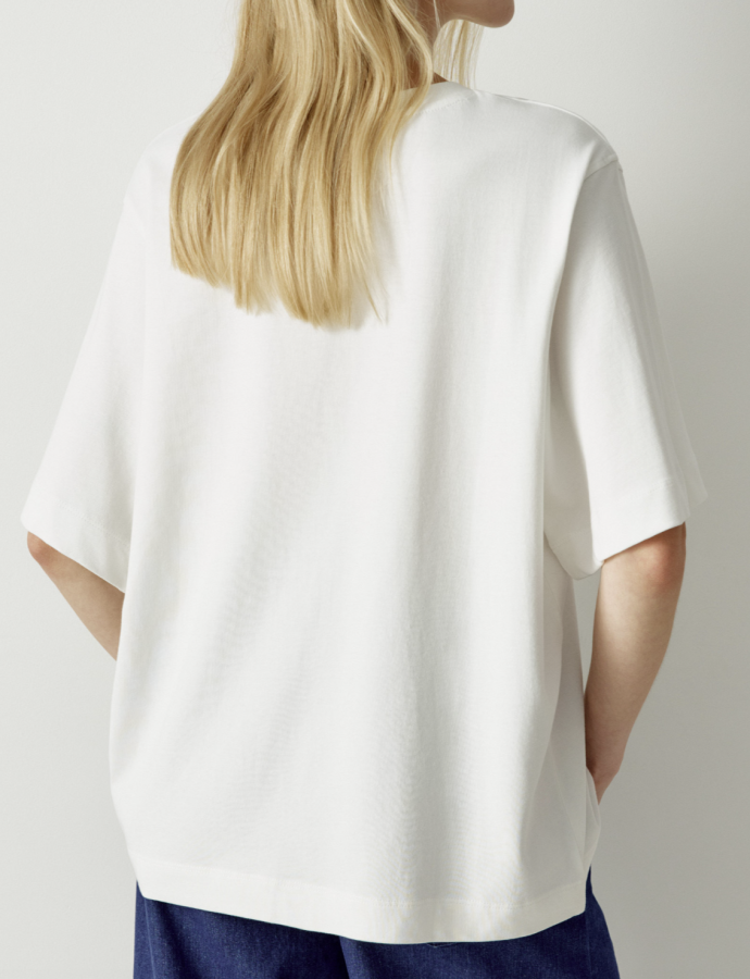 SL6808010236 Շապիկ կիսաթև  ALBA oversize fit